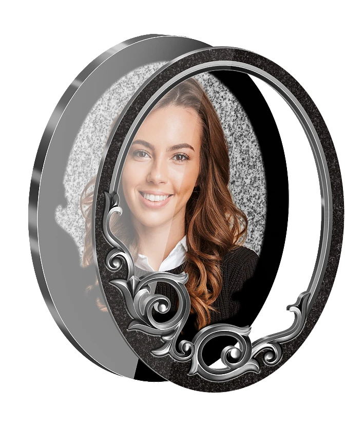 Фото на стекле с декором