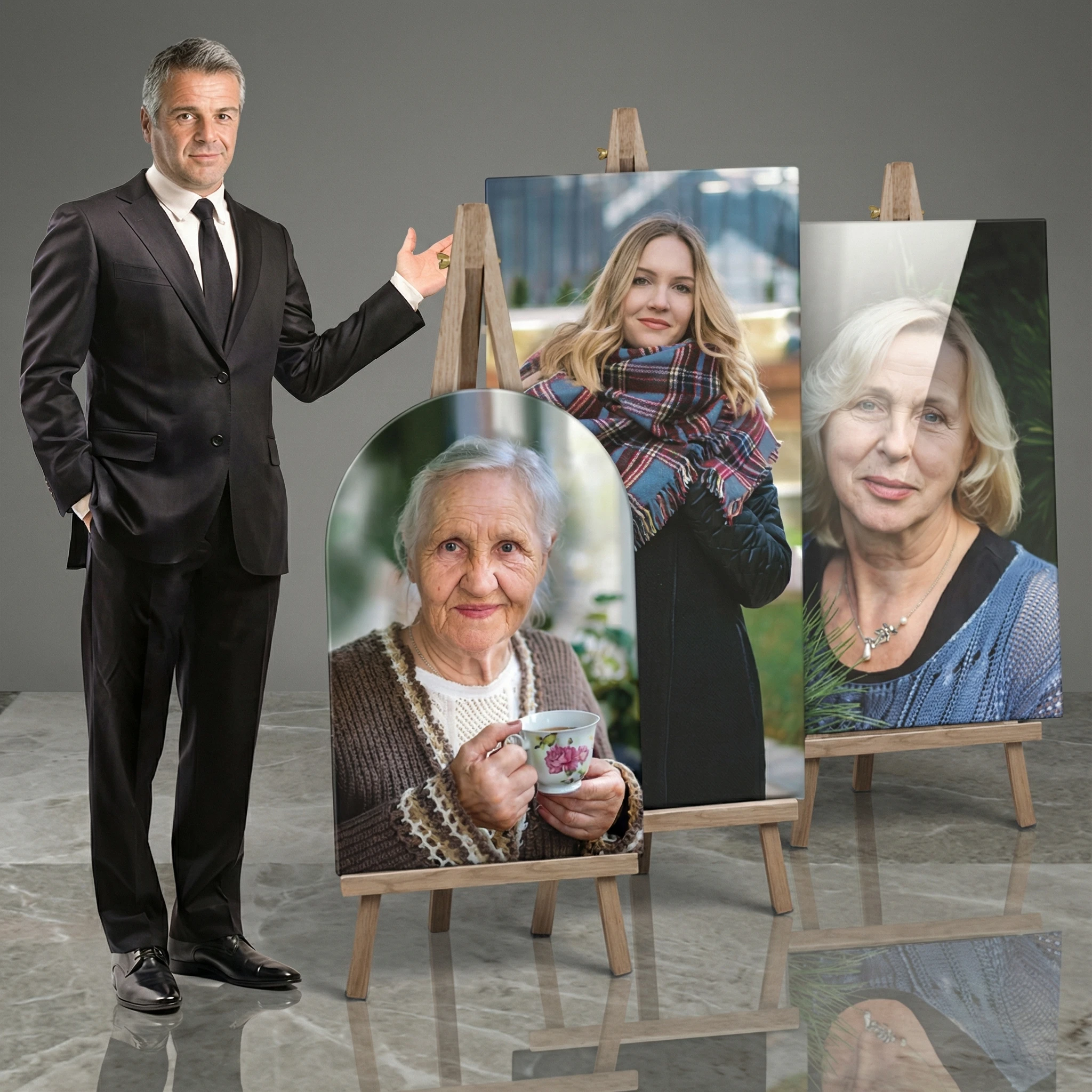 Портреты больших размеров