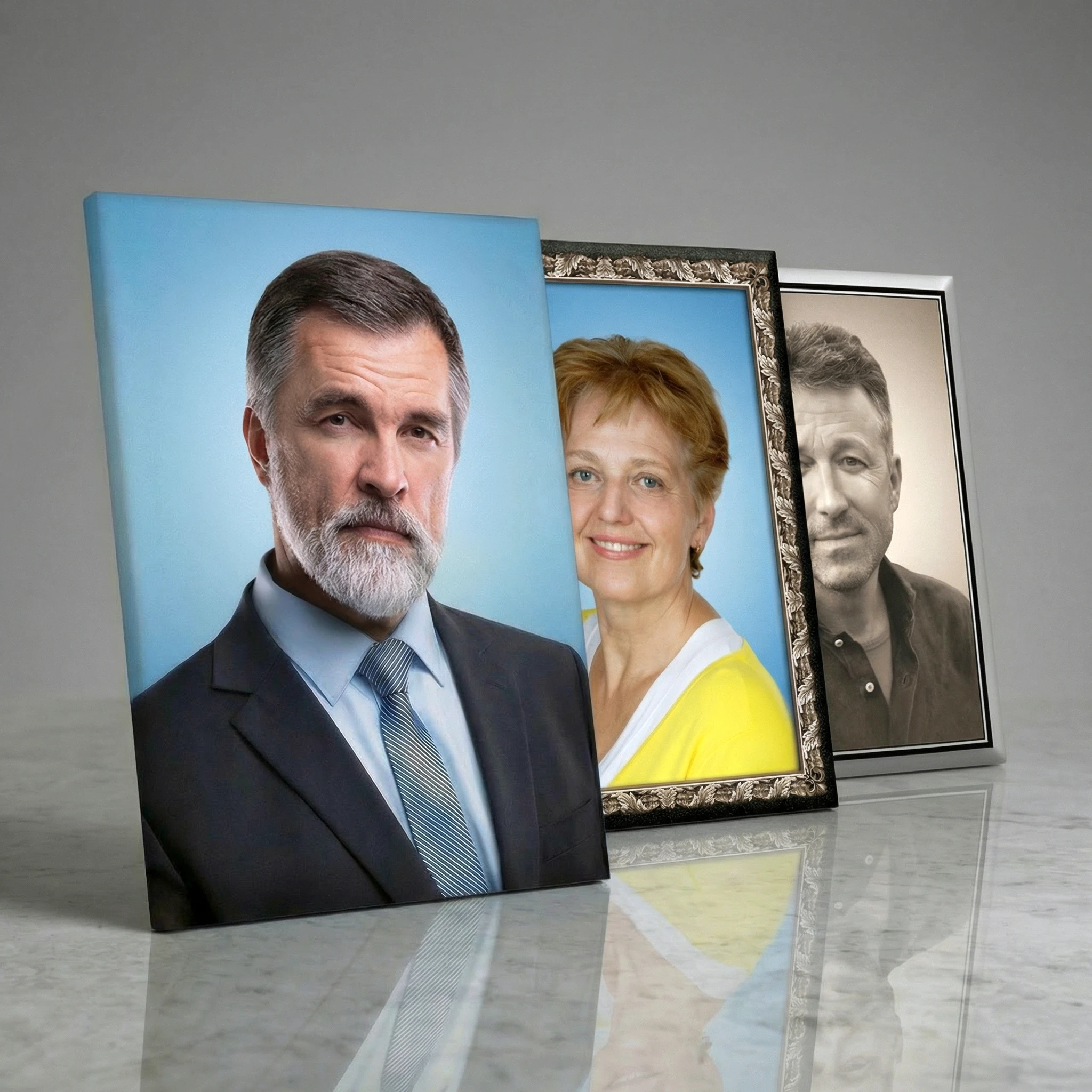 Портрет для памятника (прямоугольный)